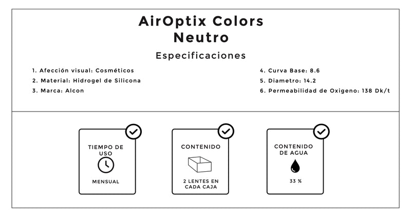 AirOptix Colors Neutro